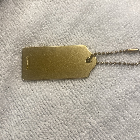 COACH HANGTAG GOLD - Picture 2 of 4